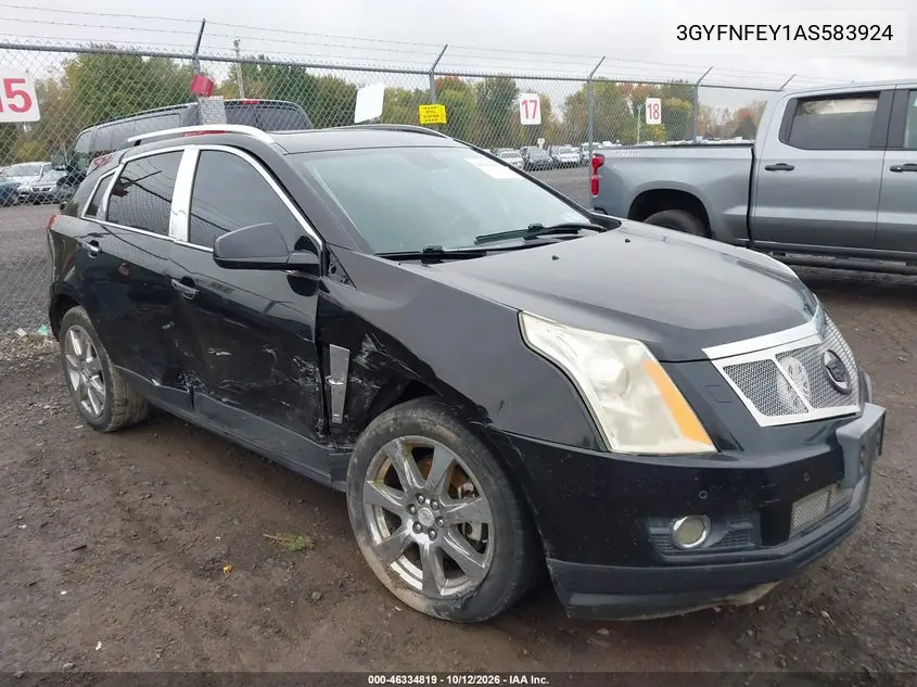 CADILLAC SRX 2010, VIN 3GYFNFEY1AS583924