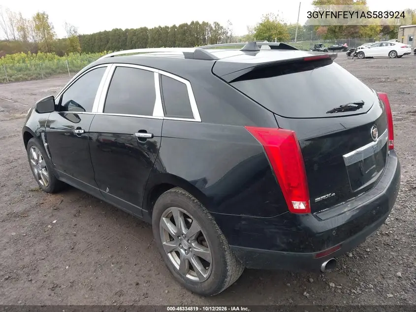 2010 CADILLAC SRX VIN 3GYFNFEY1AS583924 — фото 3