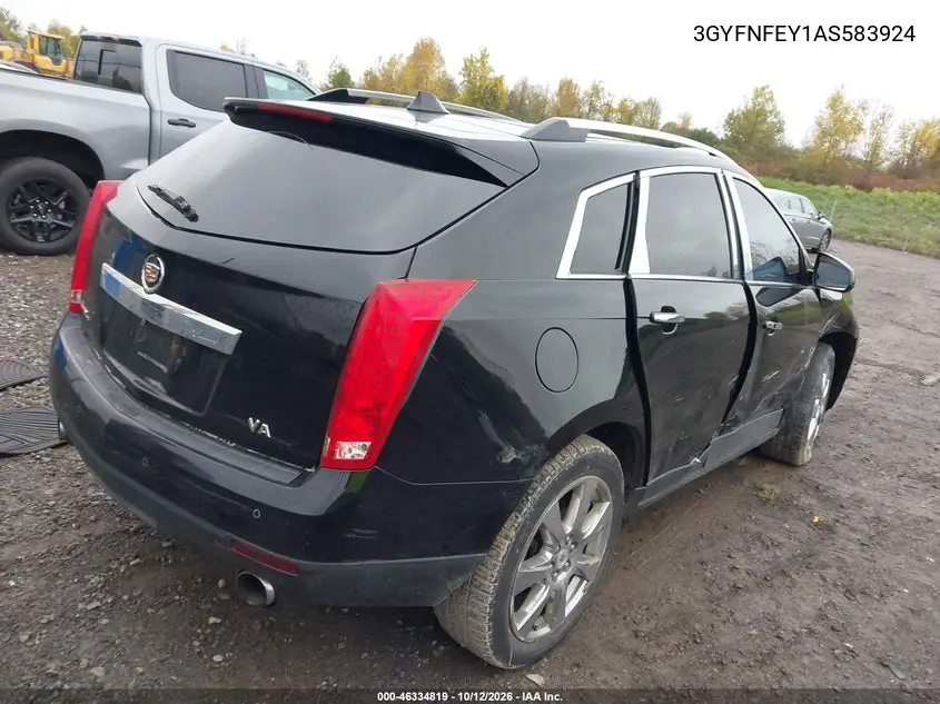 2010 CADILLAC SRX VIN 3GYFNFEY1AS583924 — фото 4