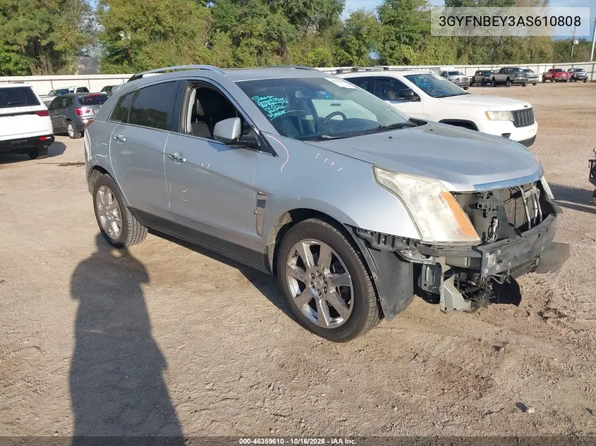CADILLAC SRX 2010, VIN 3GYFNBEY3AS610808