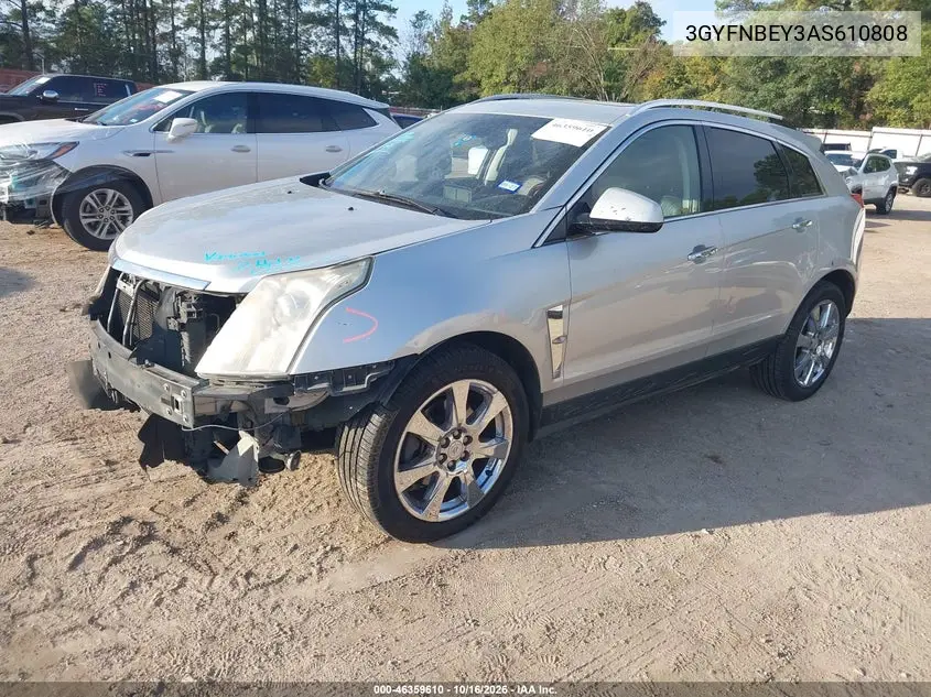 2010 CADILLAC SRX VIN 3GYFNBEY3AS610808 — фото 2