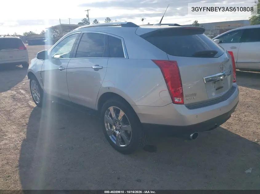 2010 CADILLAC SRX VIN 3GYFNBEY3AS610808 — фото 3
