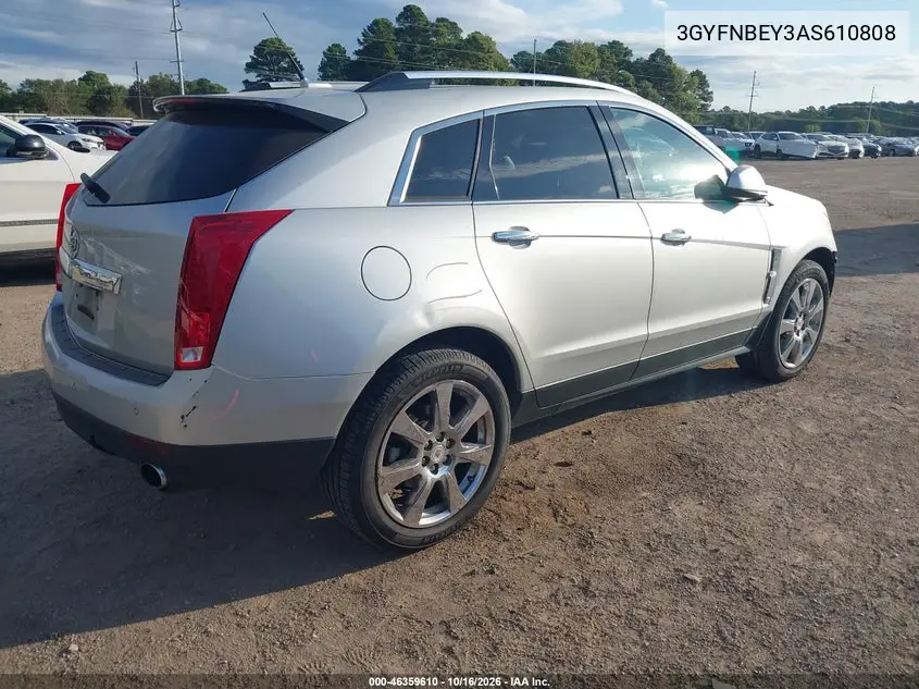 2010 CADILLAC SRX VIN 3GYFNBEY3AS610808 — фото 4
