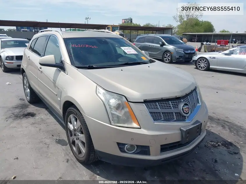 CADILLAC SRX 2011, VIN 3GYFNCEY6BS555410