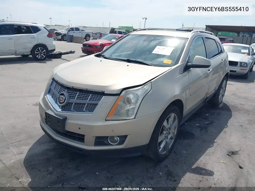 2011 CADILLAC SRX VIN 3GYFNCEY6BS555410 — фото 2