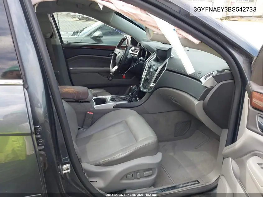 2011 CADILLAC SRX VIN 3GYFNAEY3BS542733 — фото 5