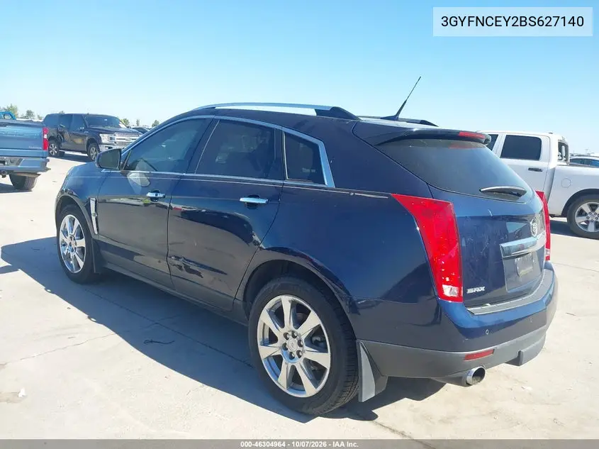2011 CADILLAC SRX VIN 3GYFNCEY2BS627140 — фото 3