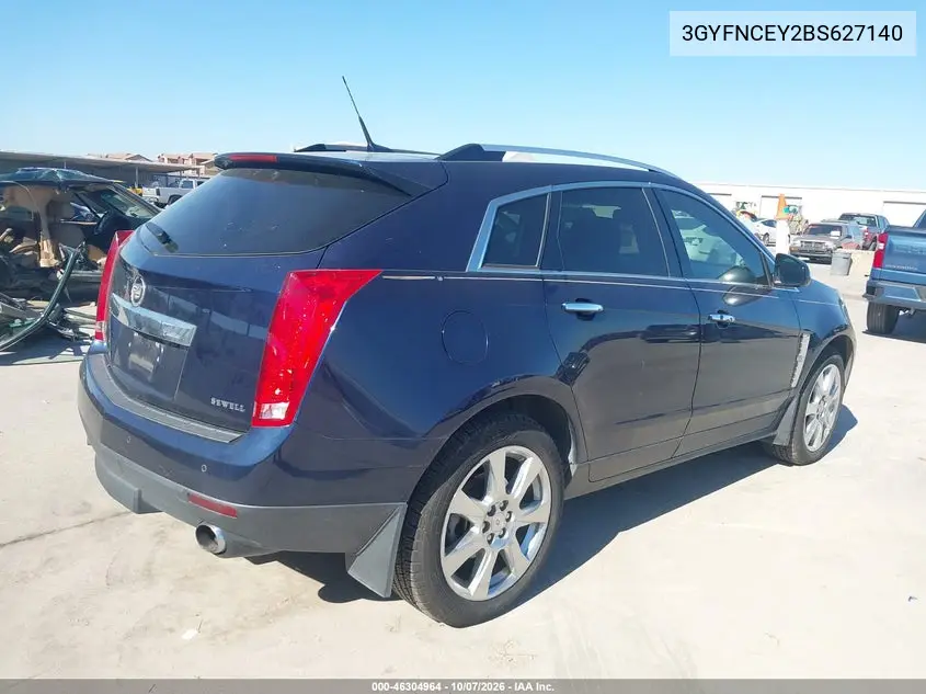 2011 CADILLAC SRX VIN 3GYFNCEY2BS627140 — фото 4