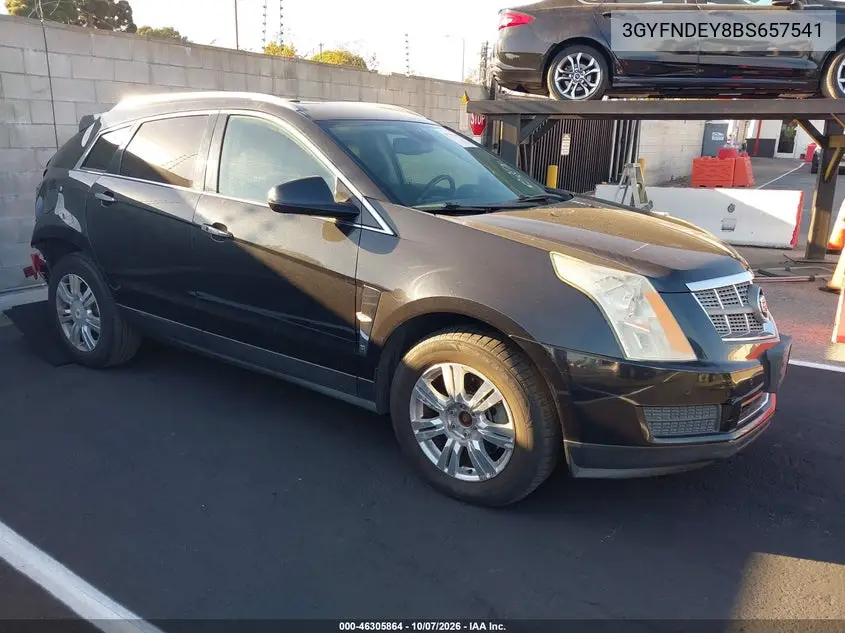 CADILLAC SRX 2011, VIN 3GYFNDEY8BS657541