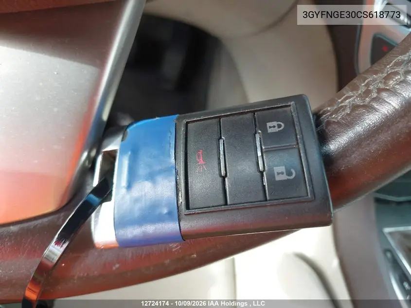 2012 CADILLAC SRX VIN 3GYFNGE30CS618773 — фото 11