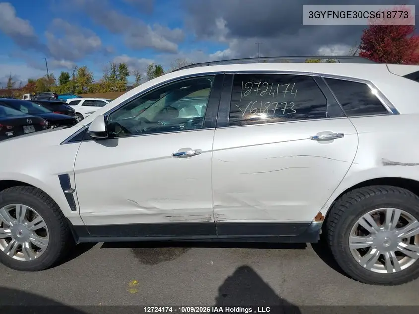 2012 CADILLAC SRX VIN 3GYFNGE30CS618773 — фото 14