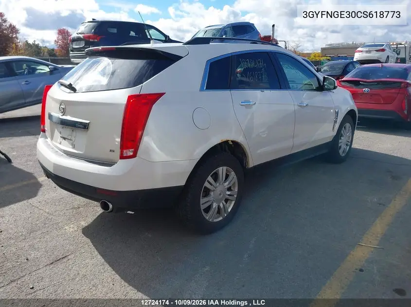 2012 CADILLAC SRX VIN 3GYFNGE30CS618773 — фото 4