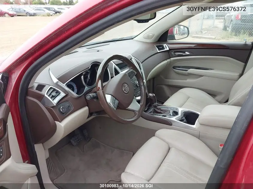 2012 CADILLAC SRX VIN 3GYFNFE39CS576372 — фото 5
