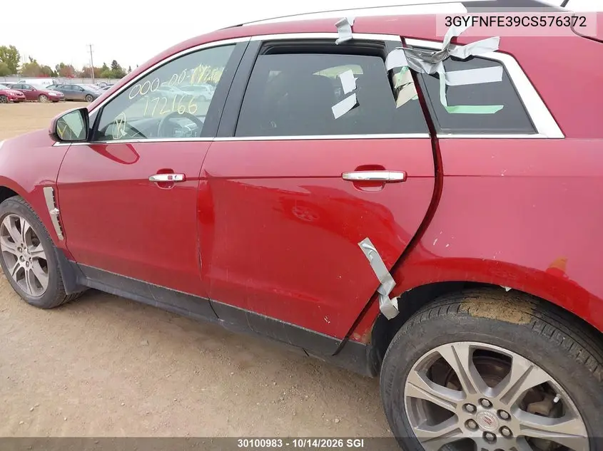 2012 CADILLAC SRX VIN 3GYFNFE39CS576372 — фото 6