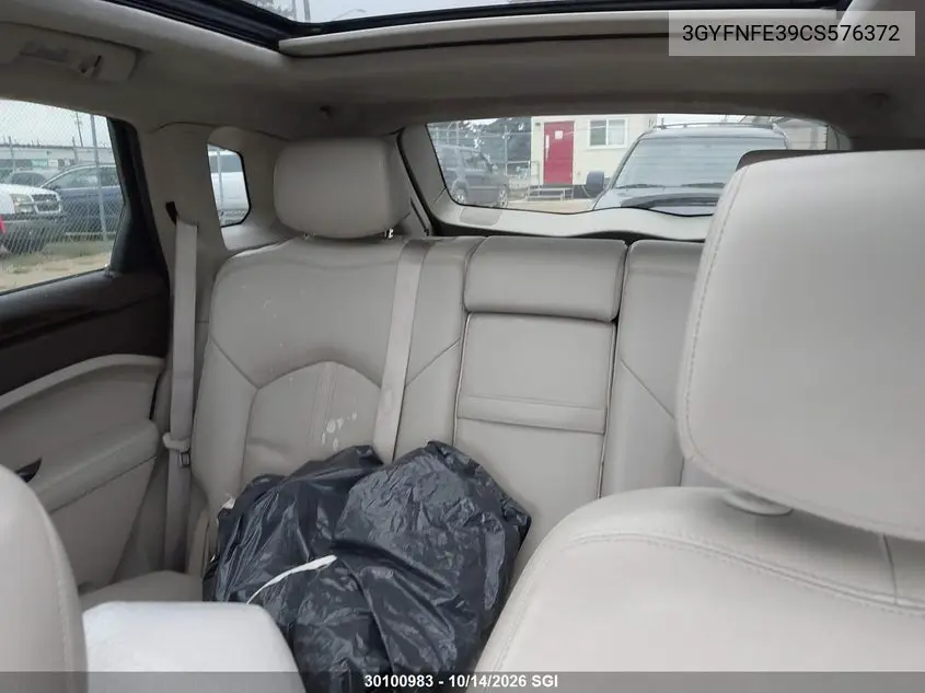2012 CADILLAC SRX VIN 3GYFNFE39CS576372 — фото 8
