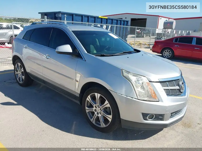 CADILLAC SRX 2012, VIN 3GYFNBE35CS580184