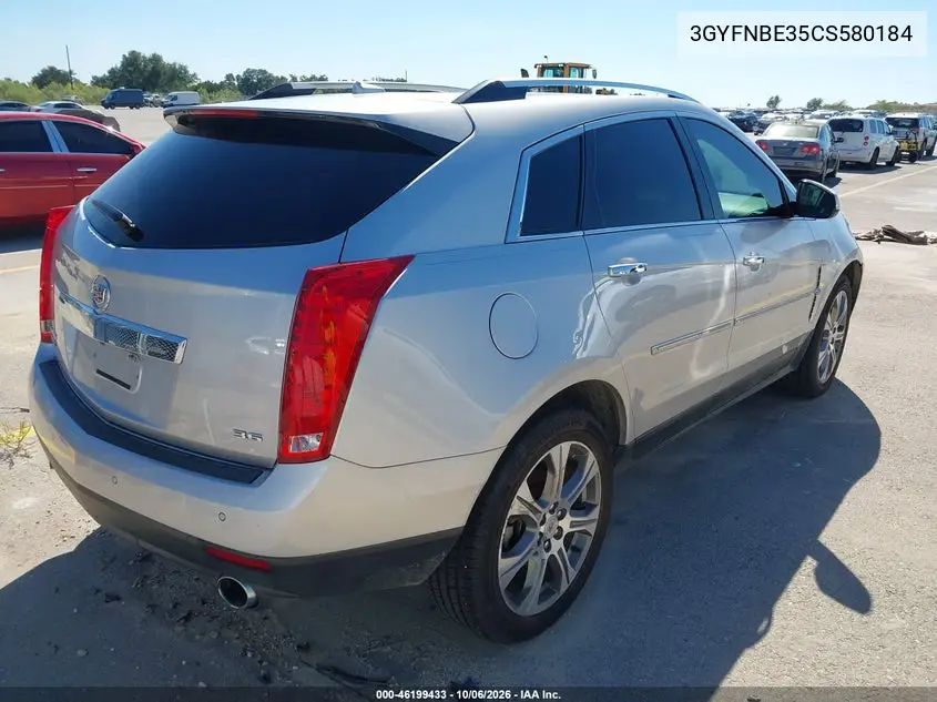 2012 CADILLAC SRX VIN 3GYFNBE35CS580184 — фото 4
