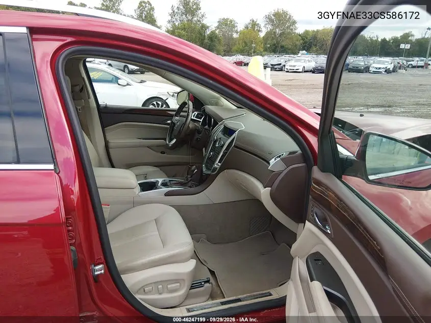 2012 CADILLAC SRX VIN 3GYFNAE33CS586172 — фото 5