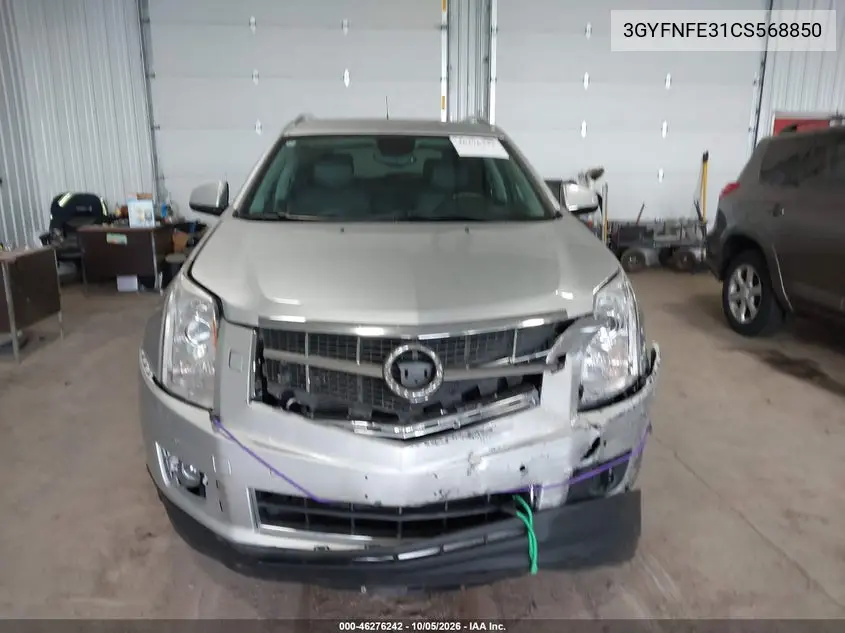 2012 CADILLAC SRX VIN 3GYFNFE31CS568850 — фото 12