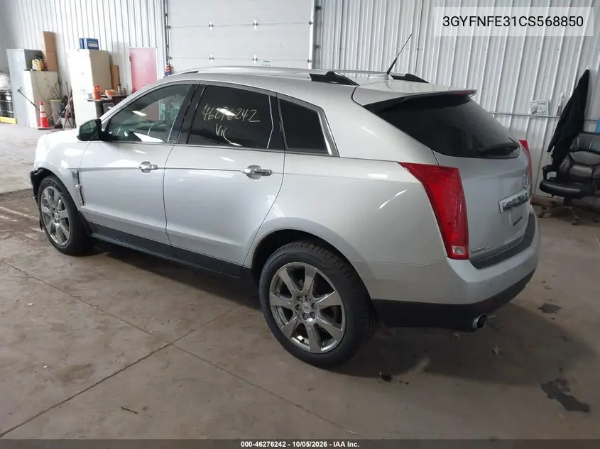 CADILLAC SRX 2012, VIN 3GYFNFE31CS568850