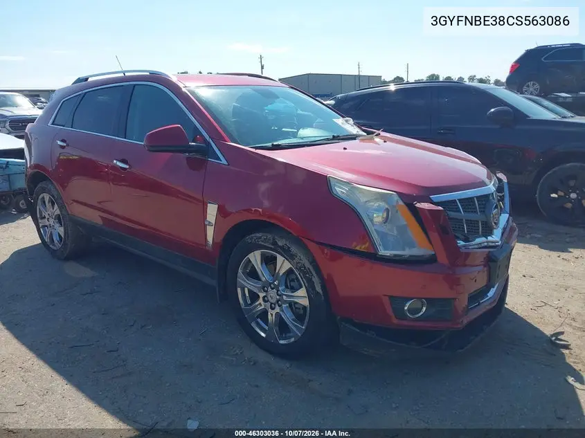 CADILLAC SRX 2012, VIN 3GYFNBE38CS563086