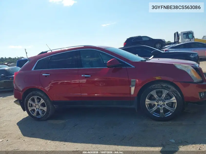 2012 CADILLAC SRX VIN 3GYFNBE38CS563086 — фото 12