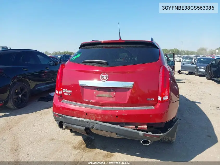 2012 CADILLAC SRX VIN 3GYFNBE38CS563086 — фото 15