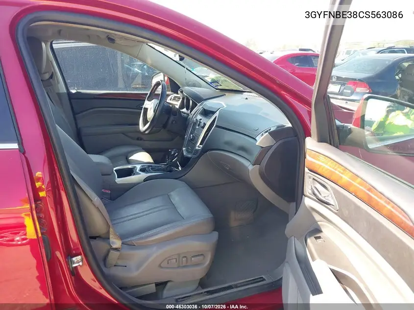 2012 CADILLAC SRX VIN 3GYFNBE38CS563086 — фото 5