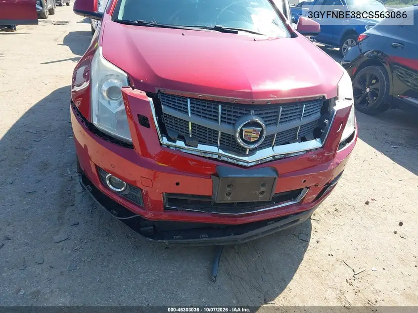 2012 CADILLAC SRX VIN 3GYFNBE38CS563086 — фото 6