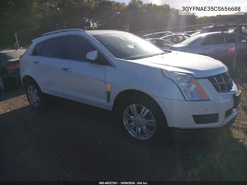 CADILLAC SRX 2012, VIN 3GYFNAE35CS656688