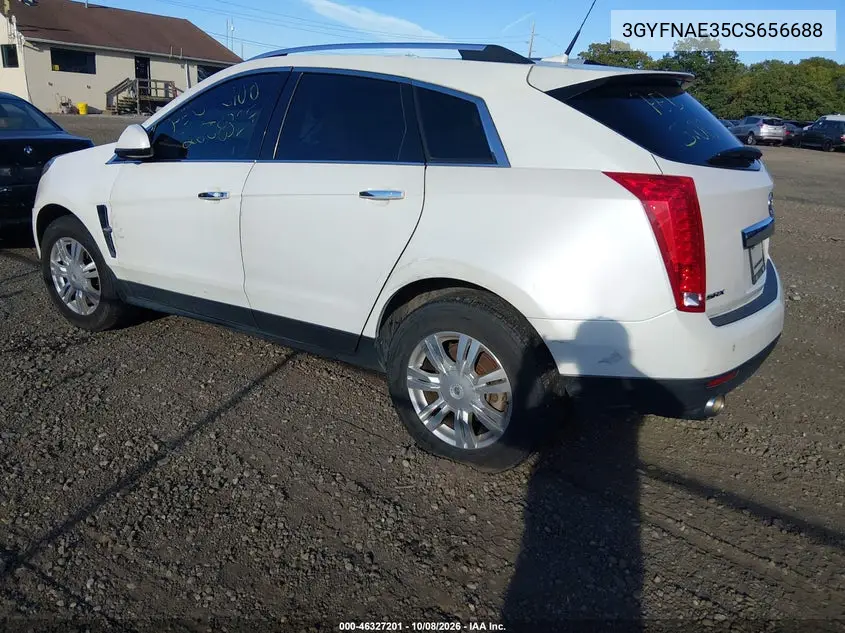 2012 CADILLAC SRX VIN 3GYFNAE35CS656688 — фото 3