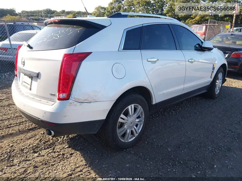 2012 CADILLAC SRX VIN 3GYFNAE35CS656688 — фото 4