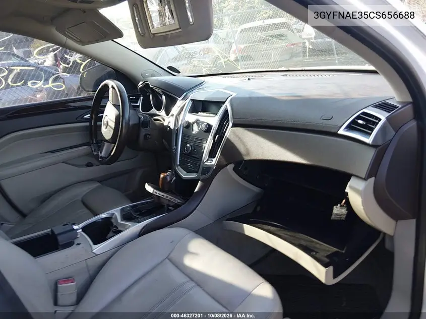 2012 CADILLAC SRX VIN 3GYFNAE35CS656688 — фото 5