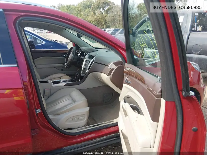 2012 CADILLAC SRX VIN 3GYFNDE31CS580985 — фото 5