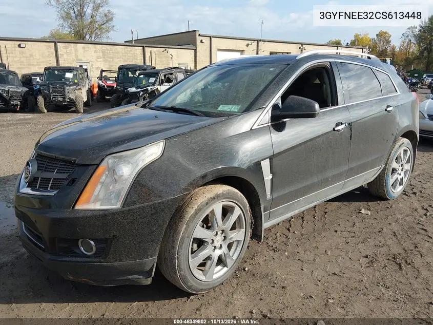 2012 CADILLAC SRX VIN 3GYFNEE32CS613448 — фото 3