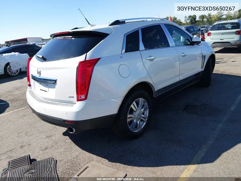 2013 CADILLAC SRX VIN 3GYFNCE3XDS650267 — фото 4