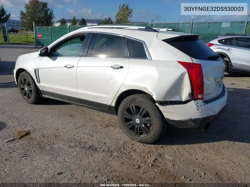 2013 CADILLAC SRX VIN 3GYFNGE32DS530003 — фото 3
