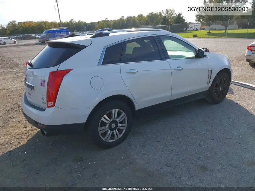 2013 CADILLAC SRX VIN 3GYFNGE32DS530003 — фото 4
