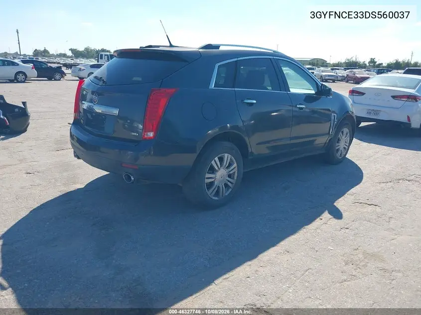2013 CADILLAC SRX VIN 3GYFNCE33DS560037 — фото 4