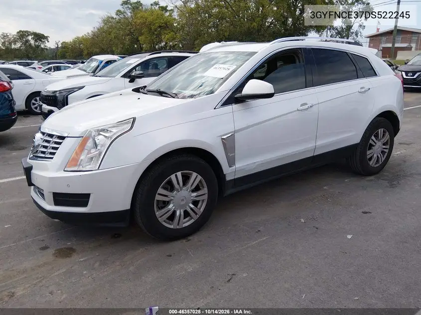 2013 CADILLAC SRX VIN 3GYFNCE37DS522245 — фото 2
