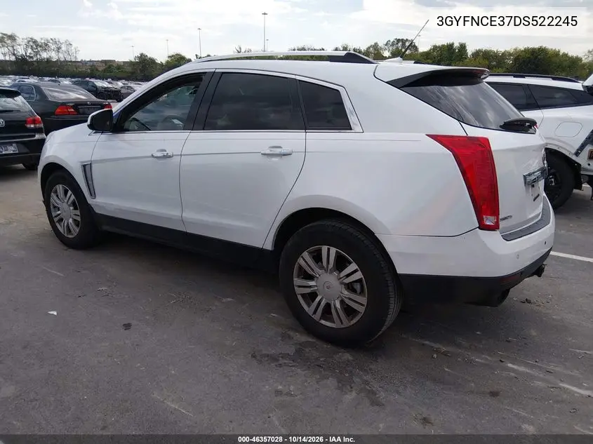 2013 CADILLAC SRX VIN 3GYFNCE37DS522245 — фото 3