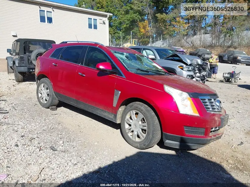CADILLAC SRX 2013, VIN 3GYFNGE36DS526830