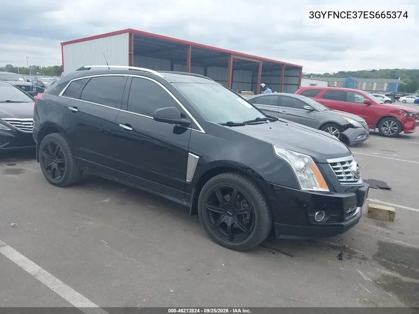 CADILLAC SRX 2014, VIN 3GYFNCE37ES665374