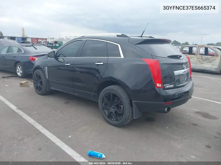2014 CADILLAC SRX VIN 3GYFNCE37ES665374 — фото 3