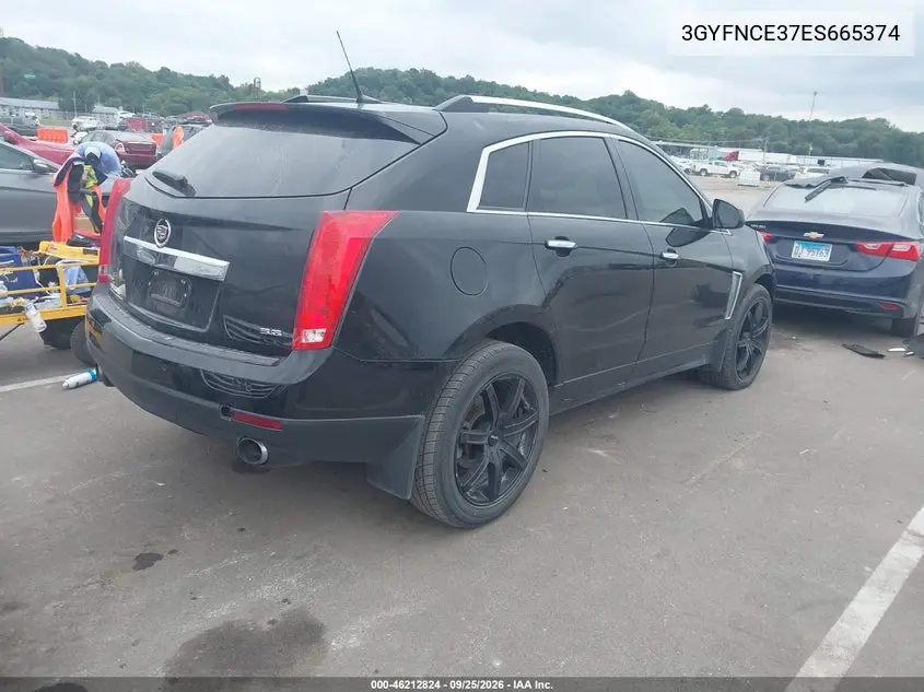 2014 CADILLAC SRX VIN 3GYFNCE37ES665374 — фото 4