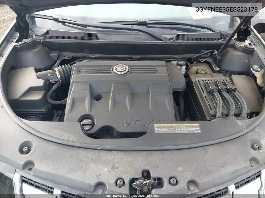 2014 CADILLAC SRX VIN 3GYFNEE35ES523178 — фото 10