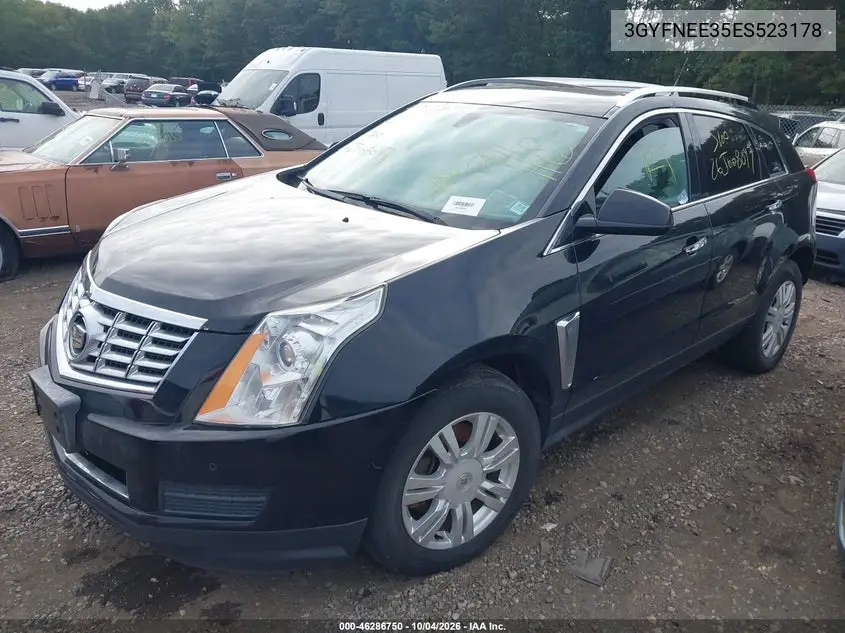 2014 CADILLAC SRX VIN 3GYFNEE35ES523178 — фото 2