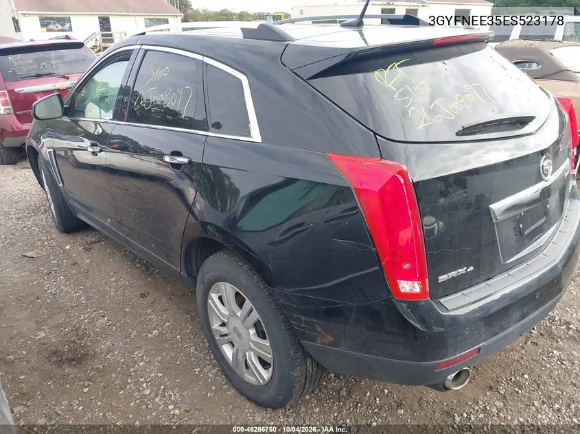 2014 CADILLAC SRX VIN 3GYFNEE35ES523178 — фото 3
