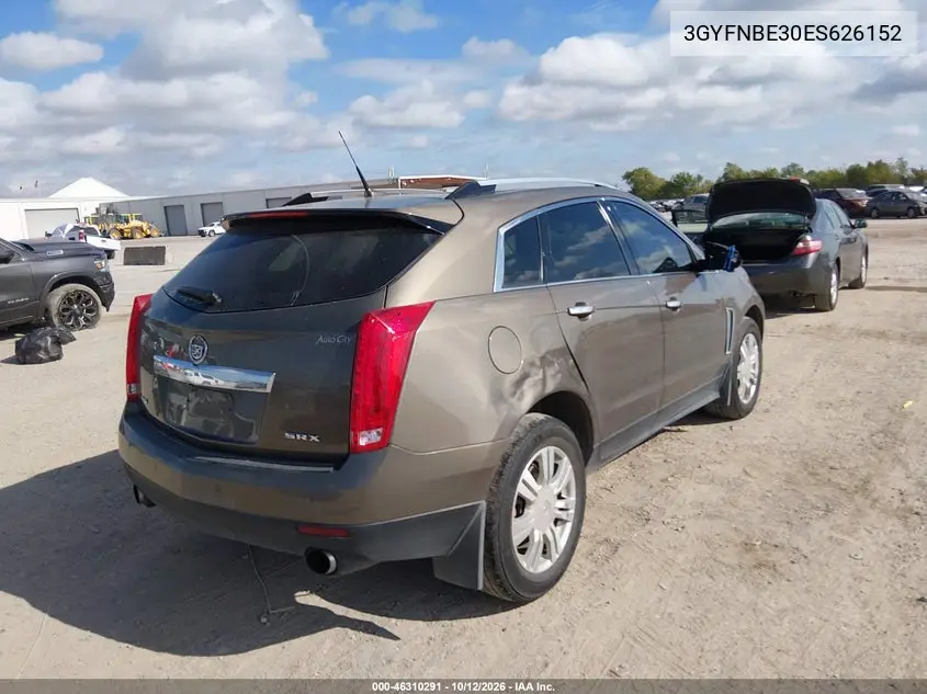 2014 CADILLAC SRX VIN 3GYFNBE30ES626152 — фото 4
