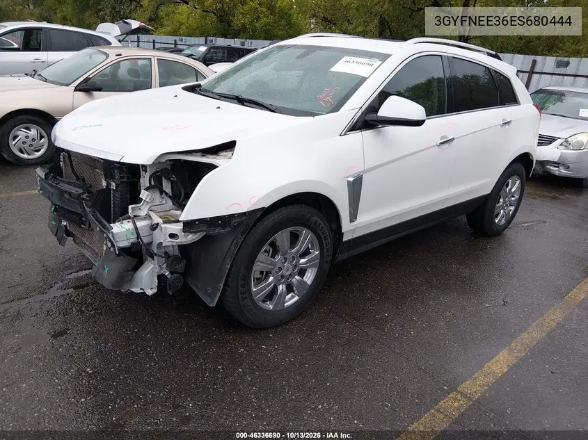 2014 CADILLAC SRX VIN 3GYFNEE36ES680444 — фото 2